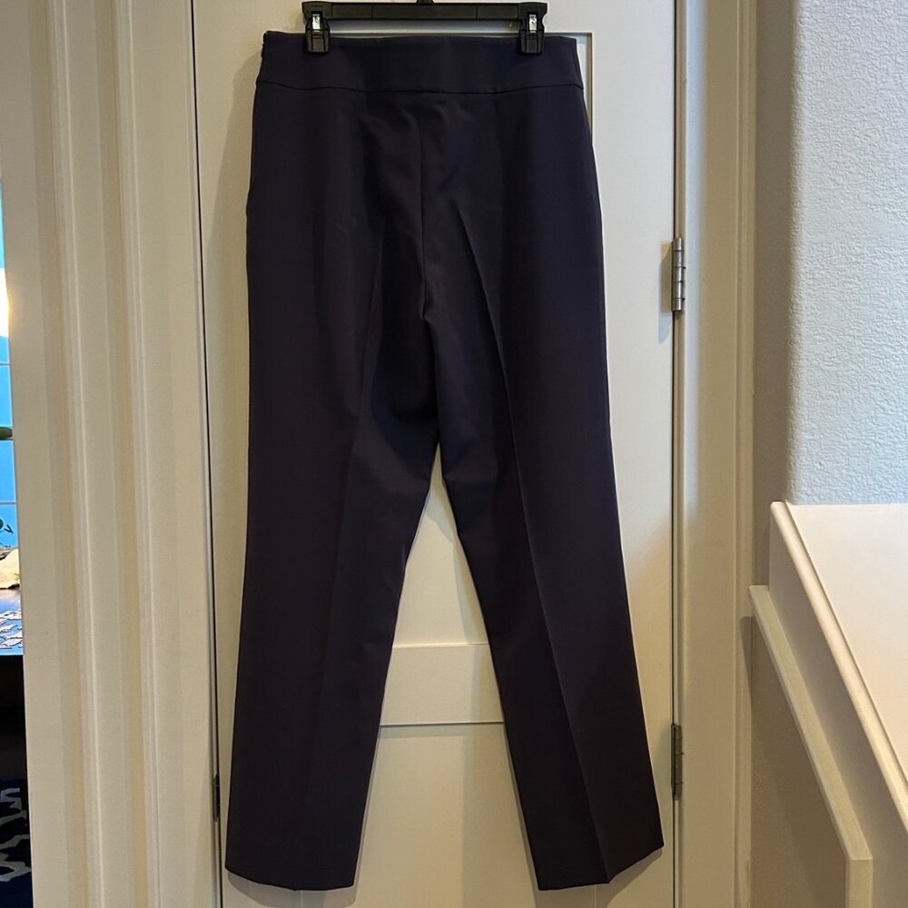 ETRO Pants Trousers Straight Leg Pleat Size Zipper in Purplish-Gray - EUR 46